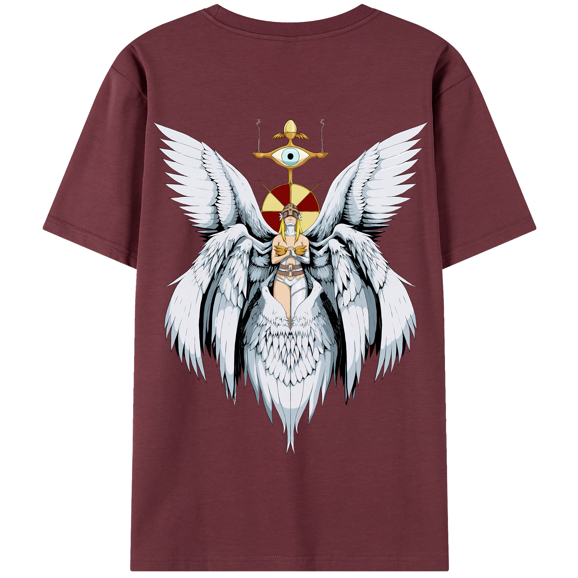 （画像用） Digimon デジタルモンスター/デジモン 綿100％半袖Tシャツ（背面プリント）